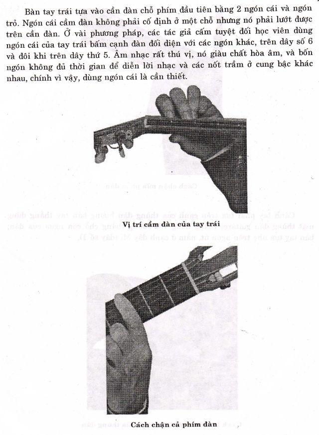 Tư thế cầm đàn Guitar và cách đặt tay đúng cách (3)