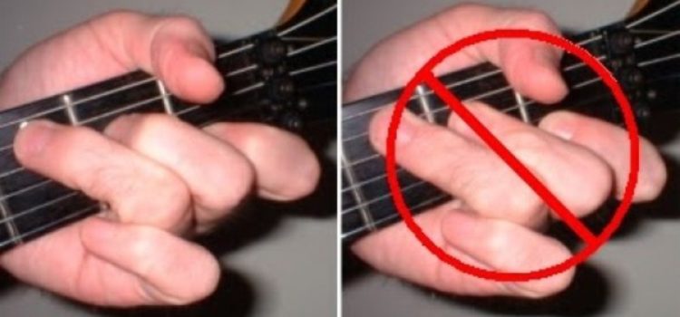 Một số hướng dẫn cơ bản cho tay trái khi chơi guitar
