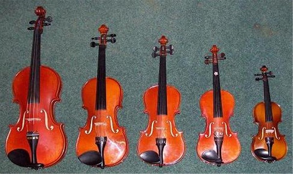 Điểm danh những cây đàn violin giá 4 triệu đồng